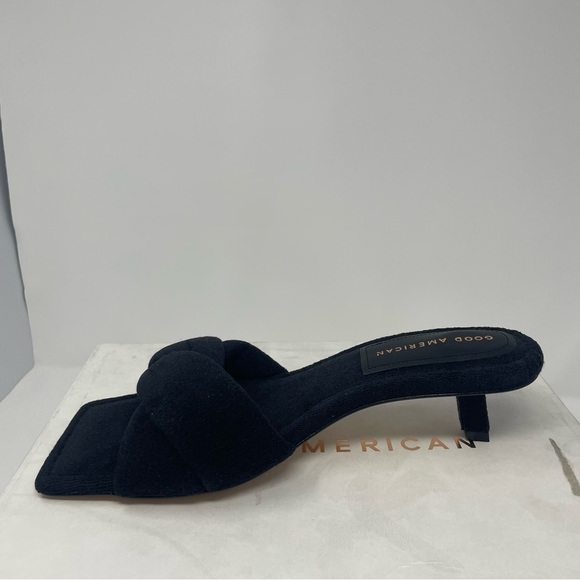 Good American Black Heeled Sandals - Picture 7 of 10